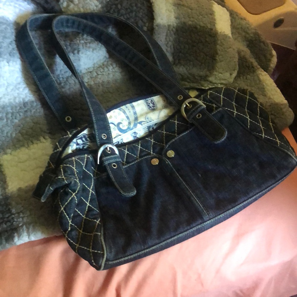 Vera Bradley denim purse